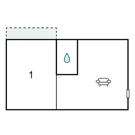 1 Bedroom Awesome In * Chiavari